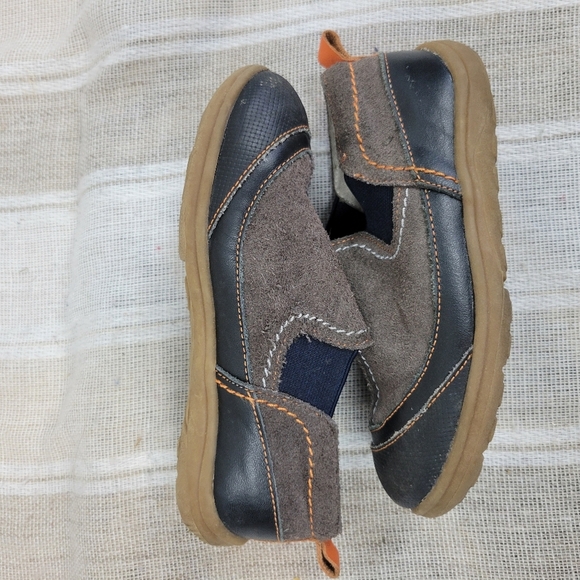 See Kai Run Irwin Slip On‎ Shoes Brown Black Size 10 - Picture 7 of 10